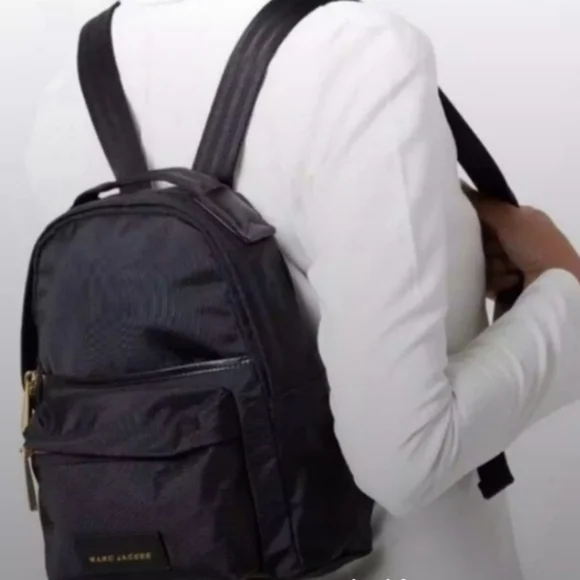 Marc Jacobs Nylon Mini Black Backpack - Picture 2 of 15